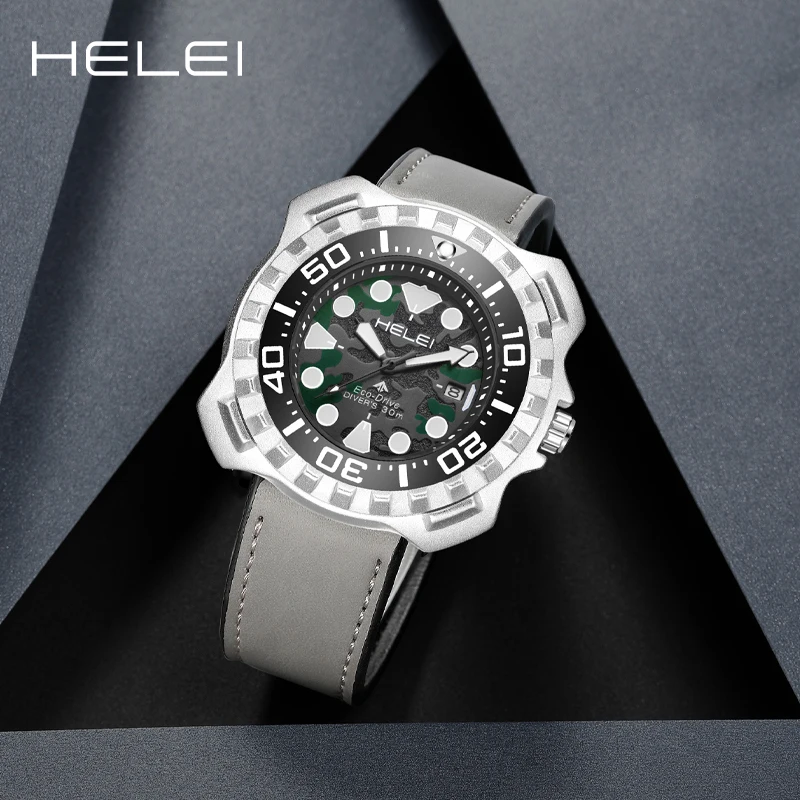 ساعة يد كوارتز مضيئة مقاومة للماء للرجال ، واقيات معصم ، ساعات رياضية فاخرة ، أزياء أصلية