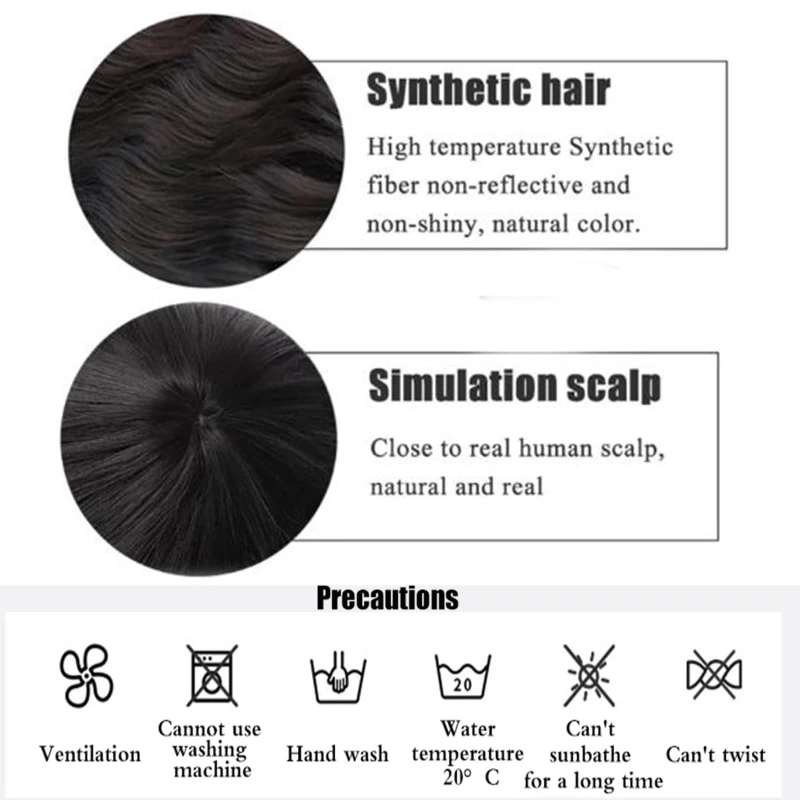 35CM Fashion Cosplay Wig Anime Outer Hair Available for Both Men and Women Party Wigs Halloween Costume Accessories New