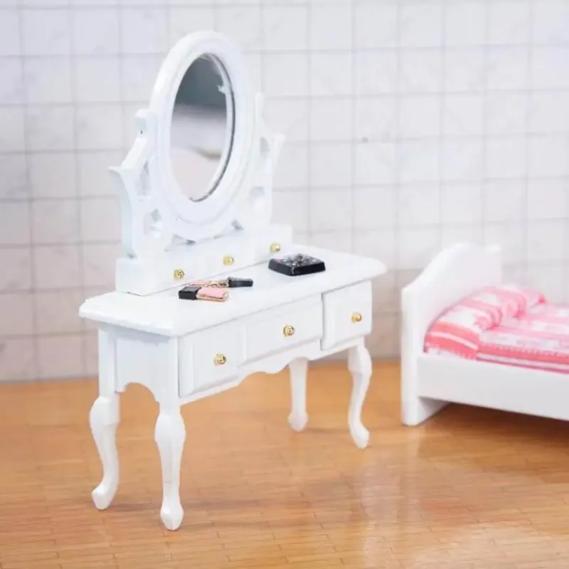 1PCS Dressing Table 1:12 Dollhouse Minatures Model  Accessories