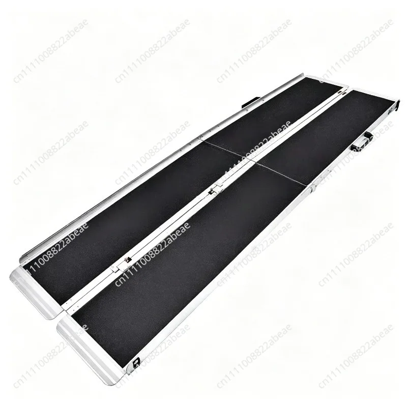 Aluminum Alloy Ramp for Barrier-Free Access, Uphill Step Plate for Easy Wheelchair Mobility and Smooth Transition