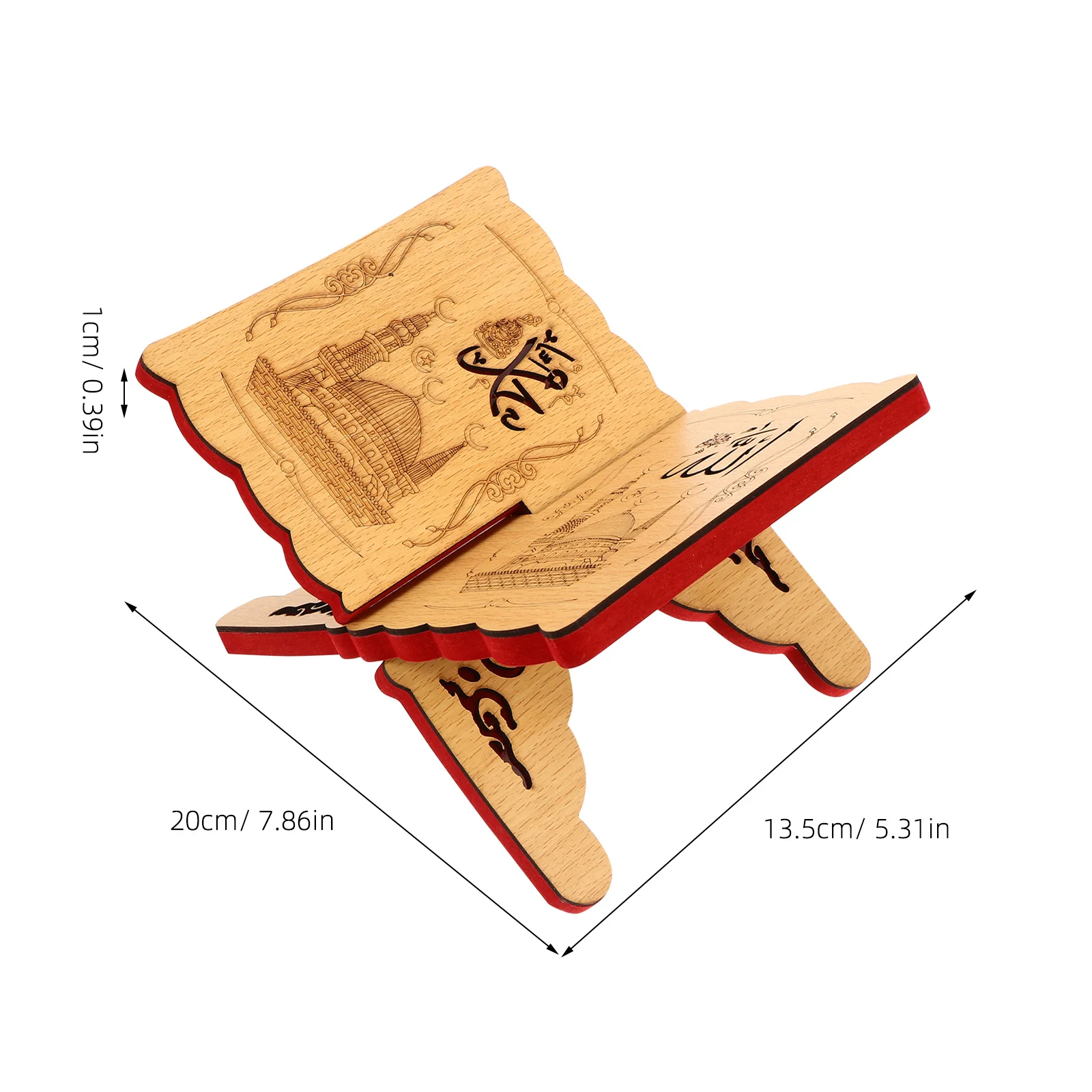 木製聖書棚装飾オーガナイザー、オフィス、家庭、デスクトップ収納ラック、クラシックでクリエイティブなブックオーガナイザー