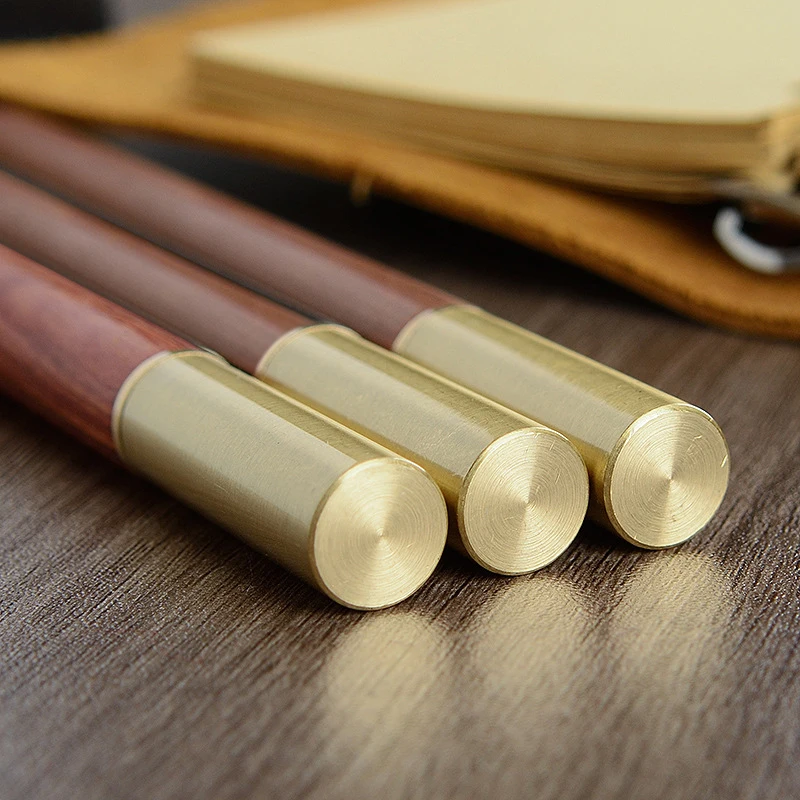 Custom Engraving Wooden Gel Pen School Teacher Gift Luxury Stationery Office Accessories Pretty Lettering Markers Writing Korean