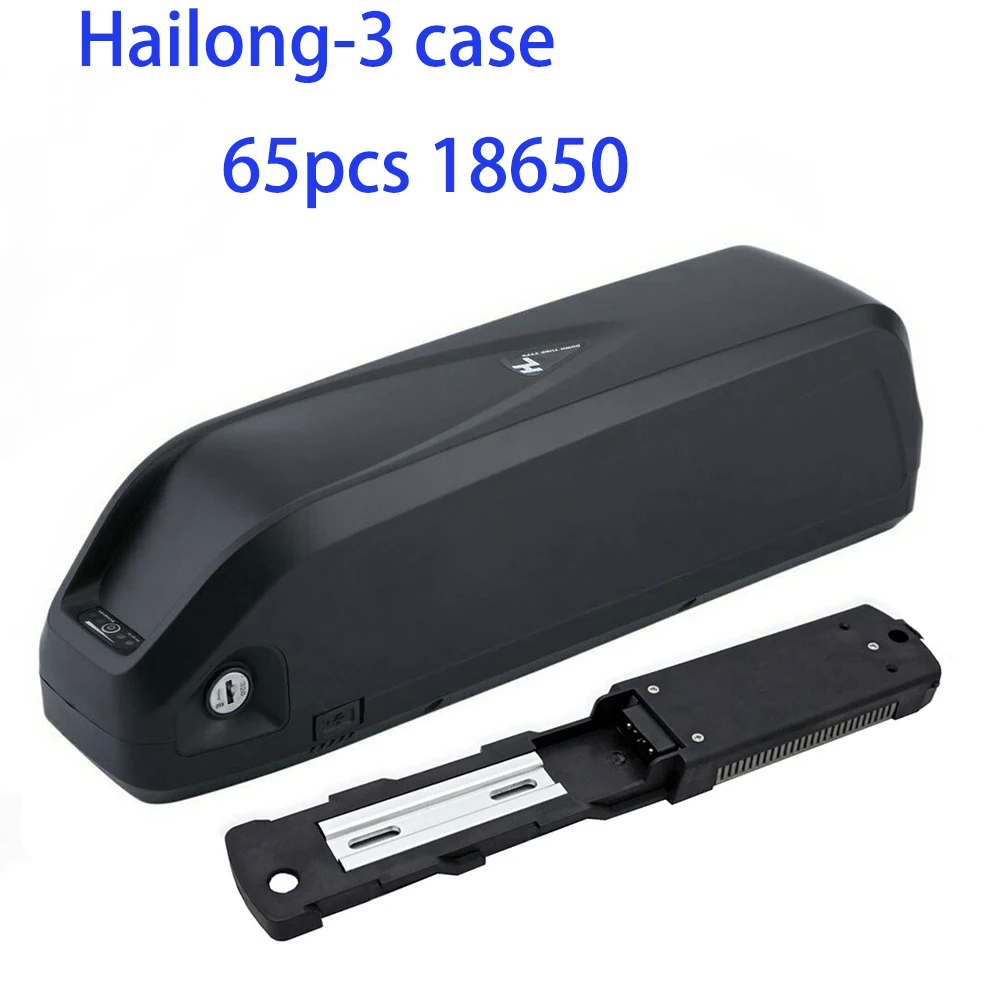 

Promotion Hailong 3 Battery Box 36V 48V 52V Hailong Case Housing Polly Max Load 65pcs 18650 Cells Ebike Battery Case