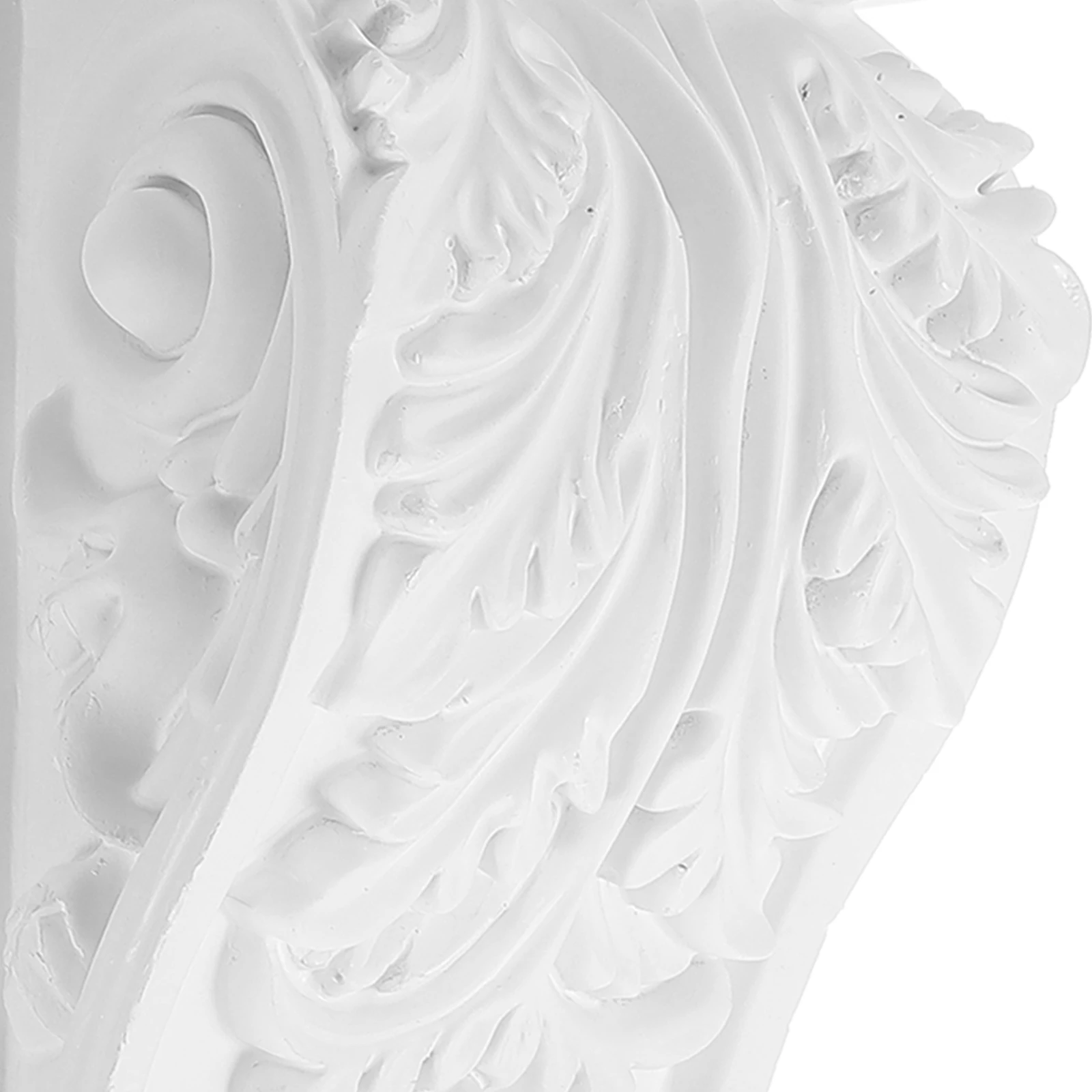 

European Style Carved Stigma Decorative Trim 135mm White PU Beam Support Ceiling Home Office Corbels Furniture Applique
