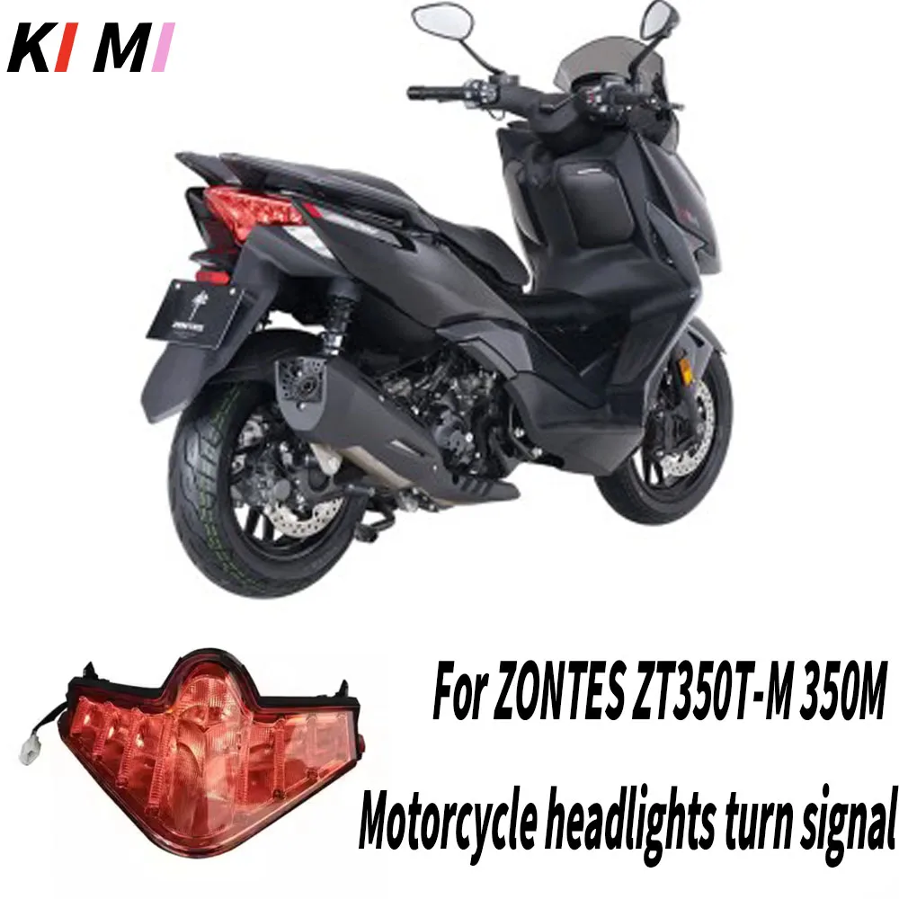 Pedal Motorcycle Headlights Instrument Plate Location Turn Signal Taillight For ZONTES ZT350T-M 350M