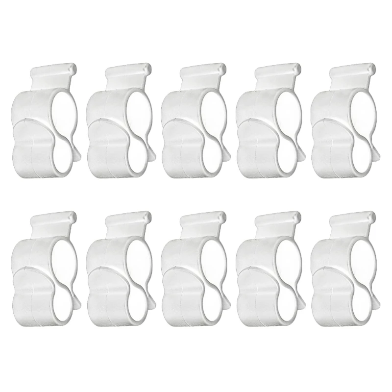 10Pcs Awning Hooks Clips Camping Traveling Tent Hooks Hangers for Caravan String Light Rope Clamp Light Hanger T3EF