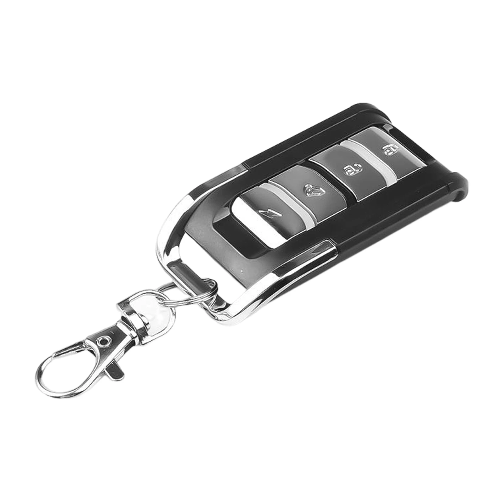 4-Key Knop Remote Copy Fixed Code Learning Rf Controller Met Sleutelhanger Voor Garagedeur