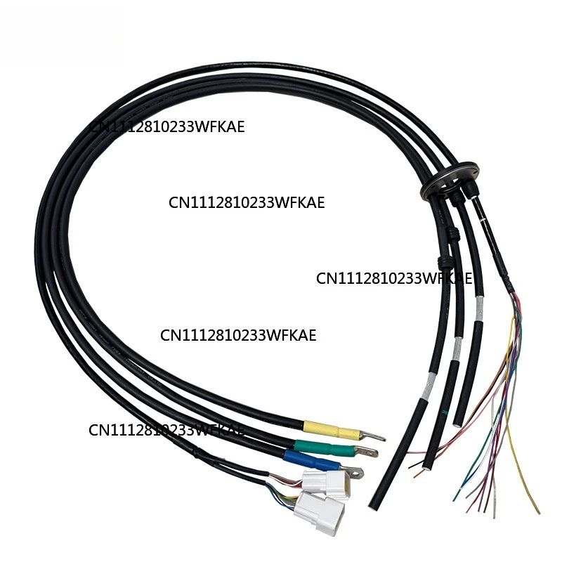 6/8/10/16mm ² Waterproof 800W 1/2/3/4/6/8 KW Spoke Wheel Motor Cable with Hall Sensing Connector