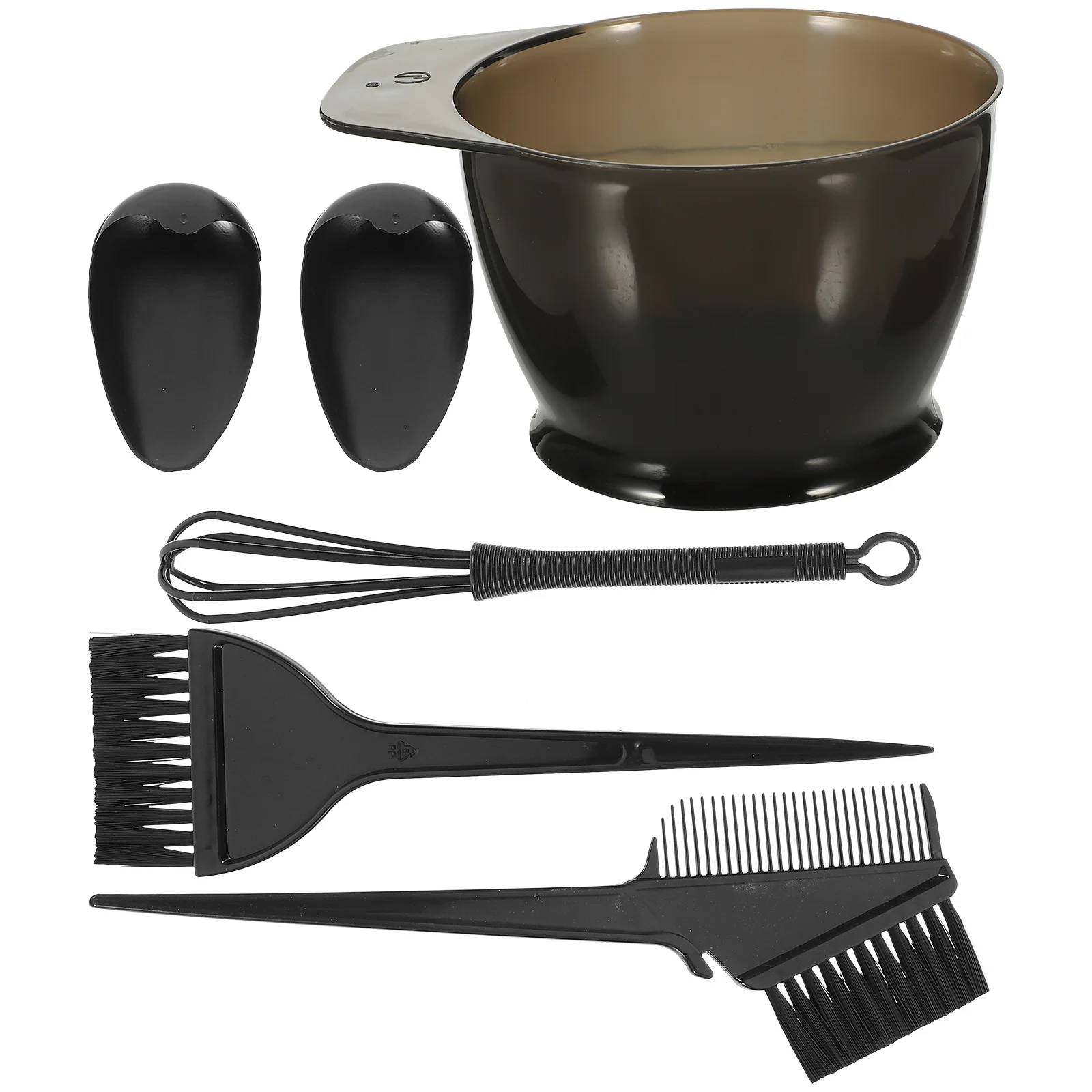 

5pcs Hair Dye Tool Kit Washable Reusable For Home Salon Professional Use Portable Hair Coloring Set Dyeing Tools For Easy Diy