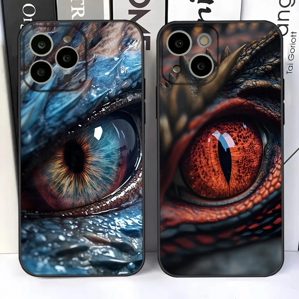 

Dragon Eye Cool Fashion Phone Case For iPhone 16,15,14,13,12,11 Plus,Pro,Max,XR,XS,X,7,8 Plus,SE,Mini Silicone Soft