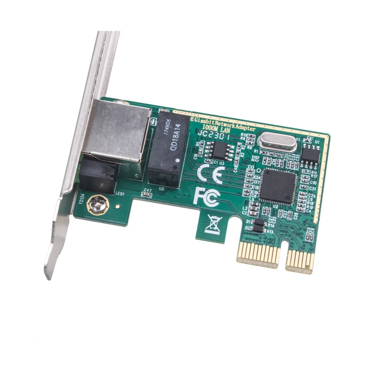 1000Mbps Gigabit Ethernet PCI Express PCI-E Network Card 10/100/1000M RJ45 LAN Adapter Converter Network Controller