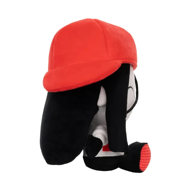 肉屋キャラクターぬいぐるみ、ゲームにインスパイアされたエプロン付きぬいぐるみ、キュートでホラーなスタイルのコレクタブルフィギュア