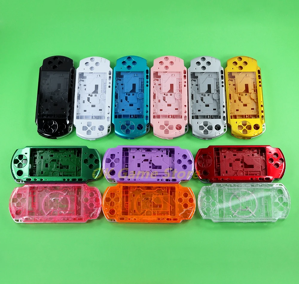 Multi Color Full Habitação Shell Capa, Estojo Com Botões Kit, Consola de Jogos, PSP3000, PSP 3000, 1 Conjunto por Lote