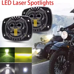 LED Car Fog Lamp Spotlight Round/Square Flush Mount Headlight Work Light Driving Lamp for Off-Road Motorcycle Spotlight