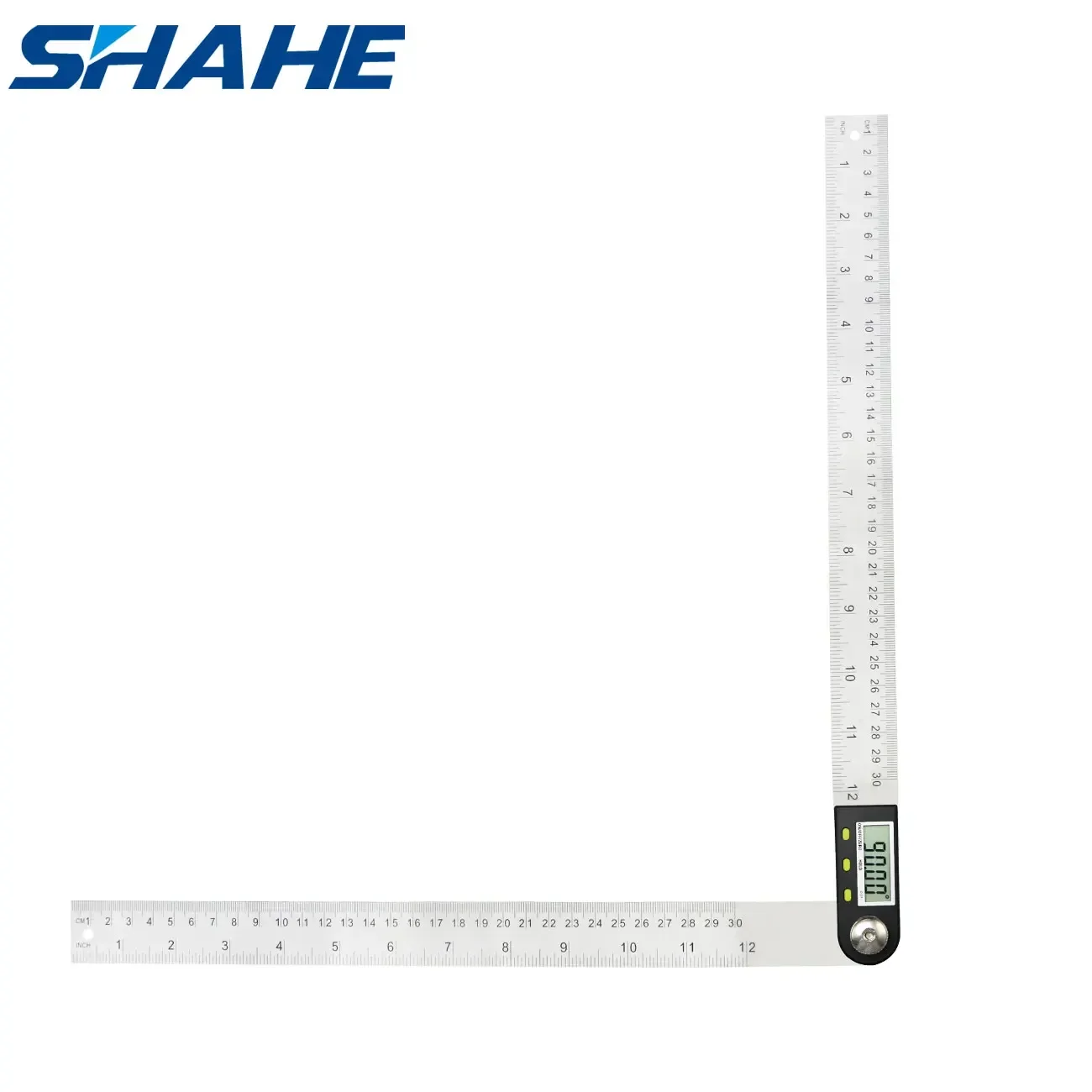 

Shahe Electronic Goniometer Digital Protractor Angle Finder Stainless Steel Ruler Angle Gauge Measuring Tool