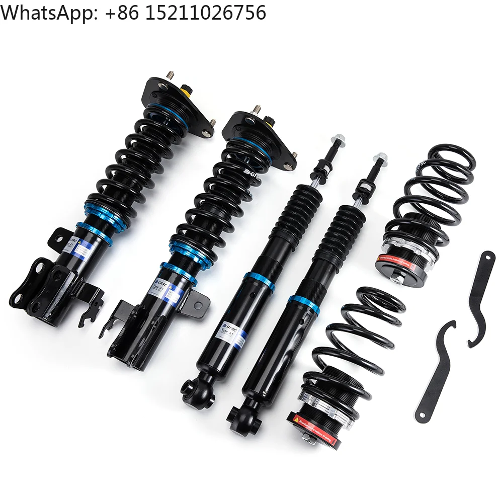 High-Performance Monotube Coilover Suspension for 1995-2000 Honda Civic EK3 Damping/Height Adjustable Shock Absorber