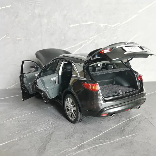 Infiniti Fx50 Die Casting 1:18 Scale Simulation Alloy Car Model Metal  Ornaments Adult Hobby Holiday Gifts Souvenir Display