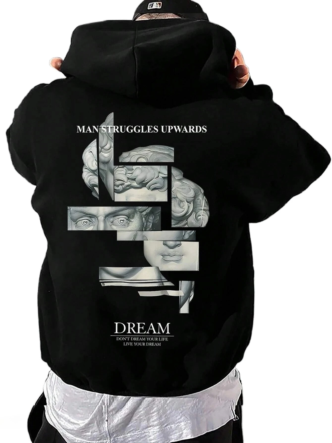 

Мужская модная универсальная толстовка с капюшоном, повседневная и удобная спортивная одежда, популярная толстовка с капюшоном в стиле Y2K