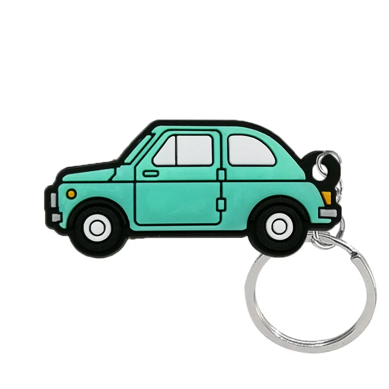 1PCS Fashion Keychain Cartoon Motorcycle Keyring Key Holders Fit Men Car Keys Women Bag Trinkets Accessories Gift Wholesale