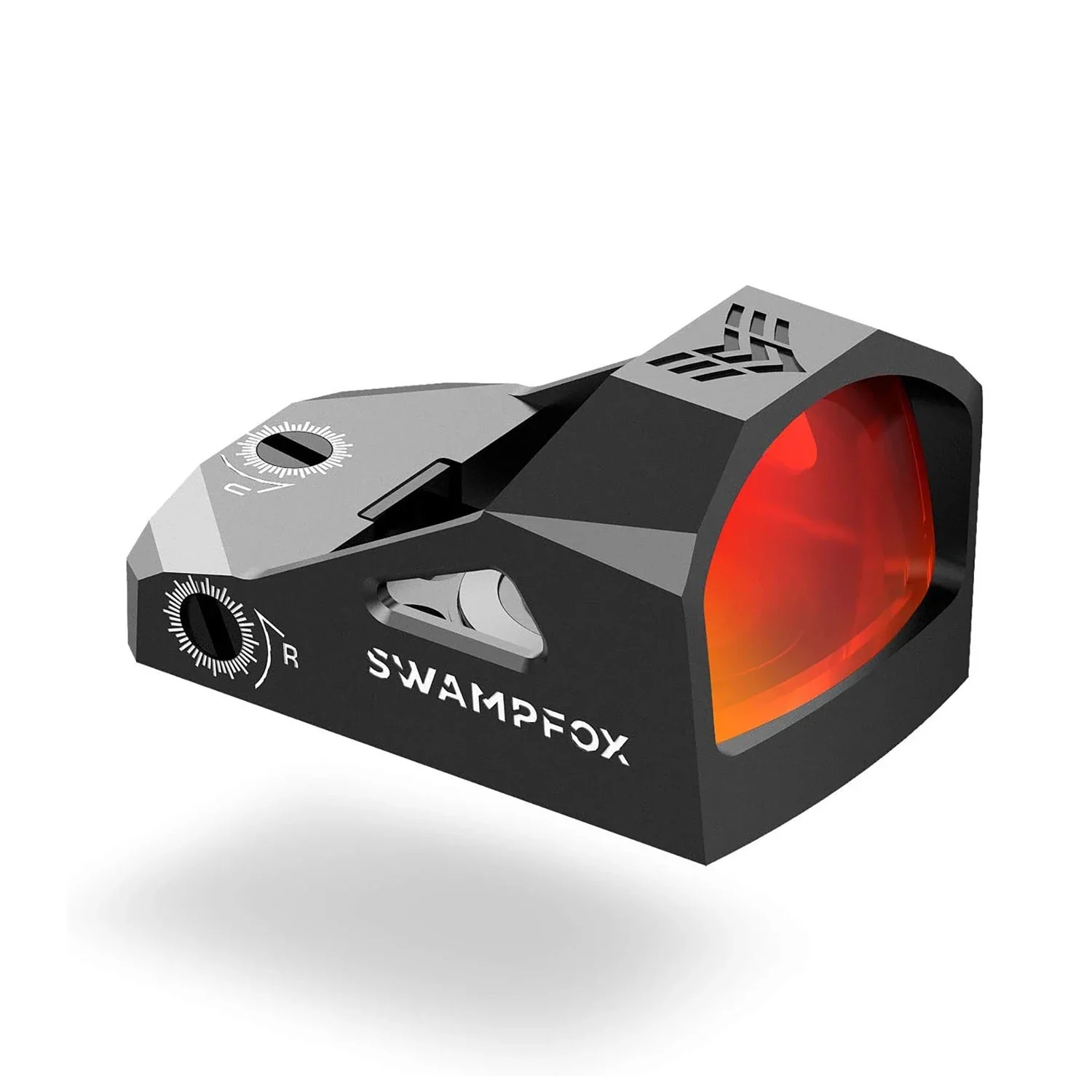 Imagem -02 - Swampfox-compact Reflex Red Dot Vistas Liberdade e Justiça Corte da Pistola Rmr Retículo Moa Movimento Sensing Iluminação Original