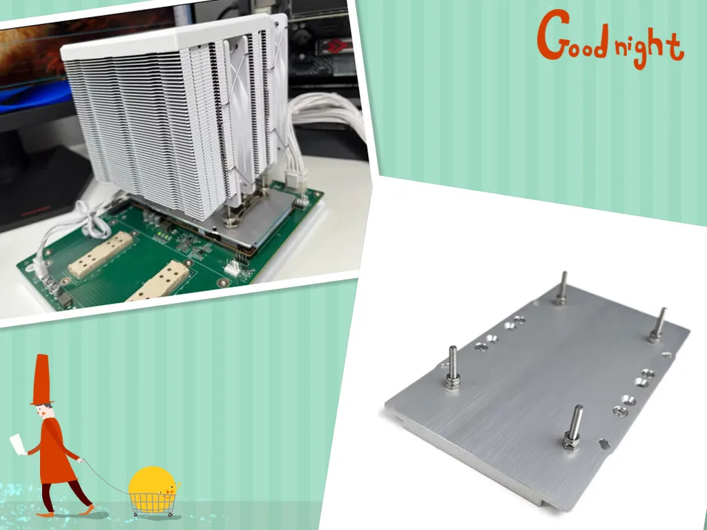 

Подходит для видеокарты V100 SXM2, охлаждение графического процессора, НОВИНКА