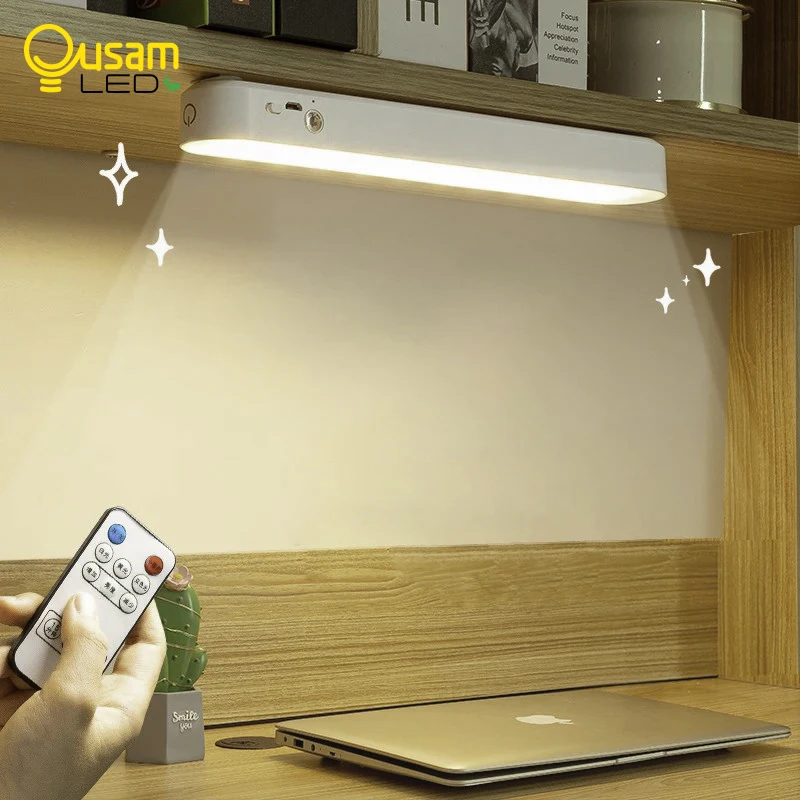 Night Light LED Lamp Rechargeable Reading Light Wall Lamp For Indoor Lighting Bedroom Closets Under Cabinet Light