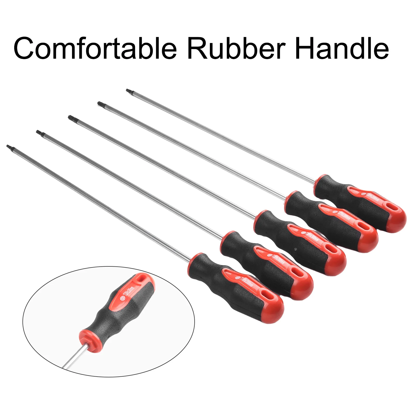 

Absorbed Screws Nutdrivers Precision Screwdriver Set Torx 400mm Alloy Steel Multi-Function T15/T20/T25/T27/T30