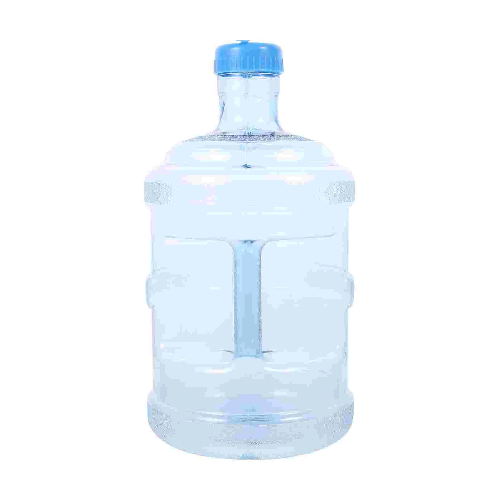 5 Liters Bottle Pure Water Bucket Mineral (5l) Beverages Portable Collapsible Bottles