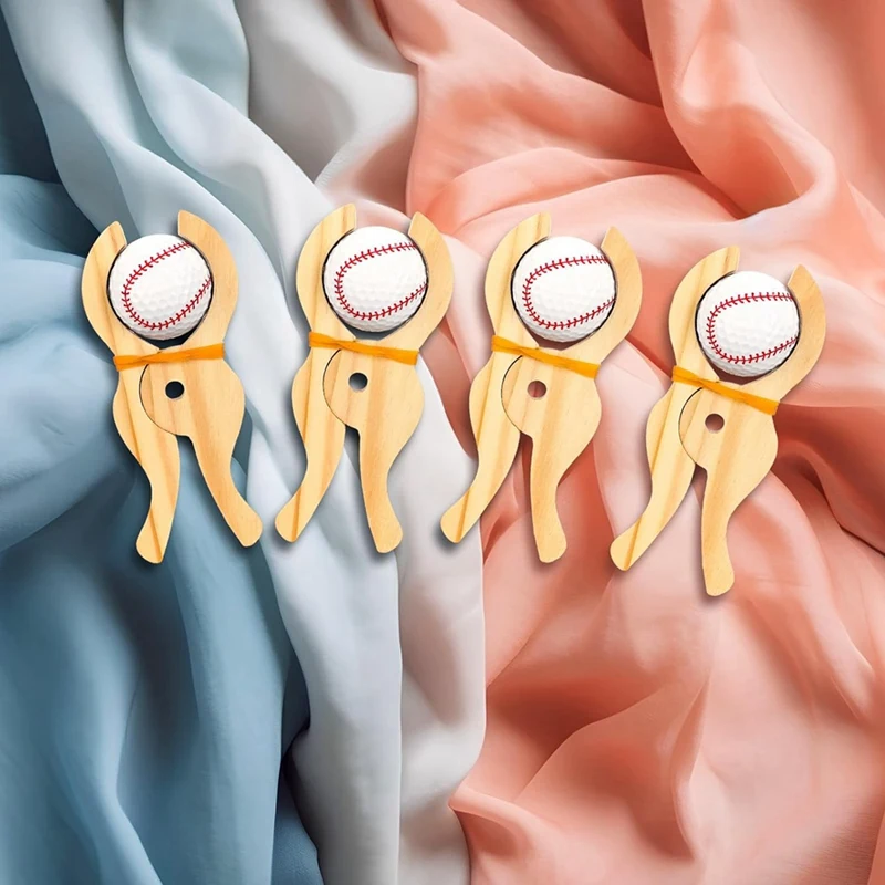 ABWR-6 шт. деревянный игровой зажим, гигантские игрушки-зажимы ручной работы, деревянные зажимы для штор, шкафов, балконов, креативные деревянные зажимы