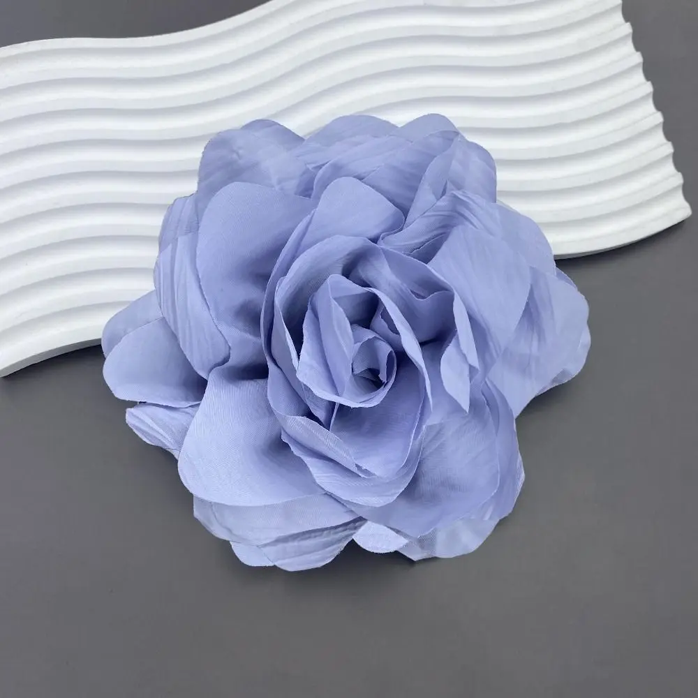 2024 16CM Multi-layer Rose Flower Brooch Fabric Exaggerate Dress Suit Corsage Women Magazine Wedding Shoot Sweater Coat Pin
