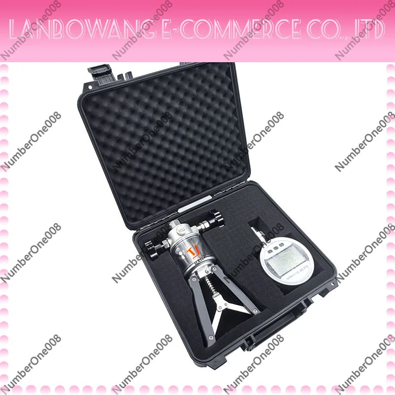 Handheld Hydraulic Pressure Pump Manual Air Hydraulic Pressure Test Pump Calibrator Hand Pump for Gauge Calibration Marine
