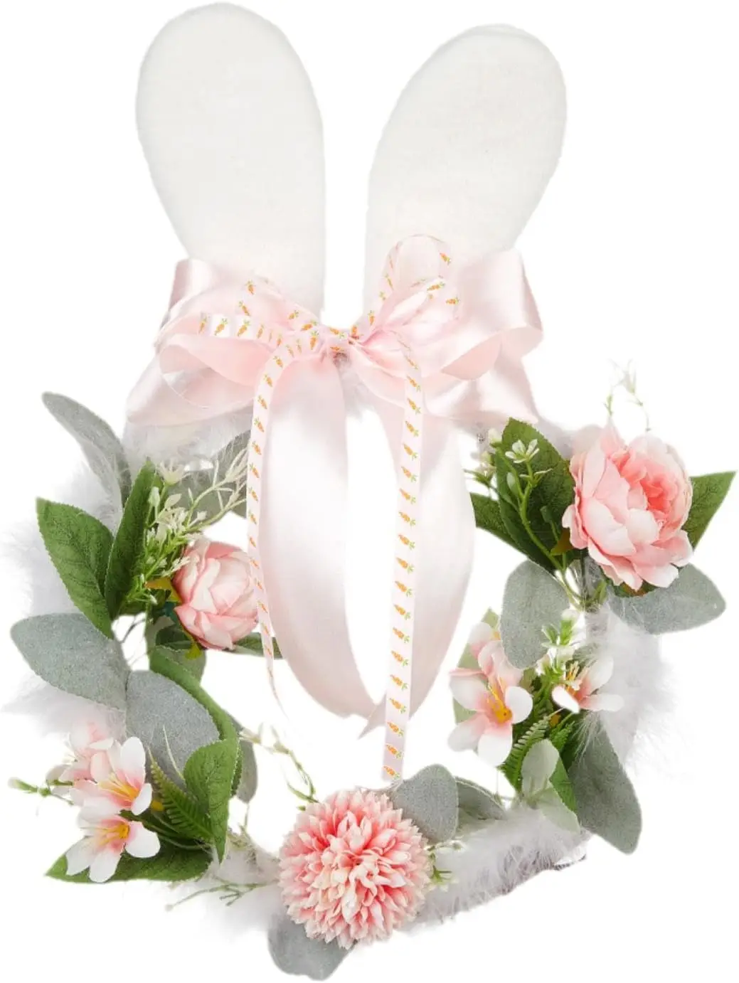 couronne-florale-de-paques-pour-la-decoration-saisonniere-arrangement-printanier-pour-l'entree-et-le-jardin-rose-et-blanc