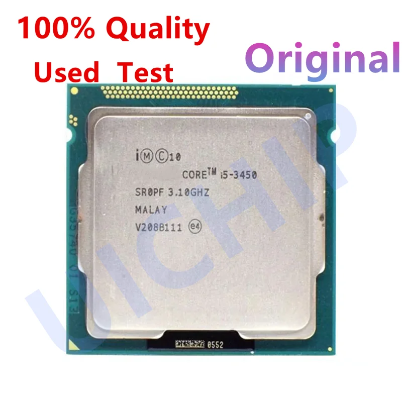 100% Original Core i5 3450 Processor Quad core 3.1Ghz 77W 6M slot LGA 1155 desktop CPU