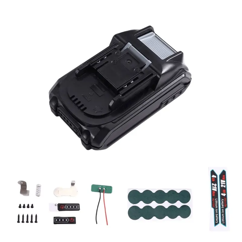Reliable-Battery Storage Box Case Light Panel For 21700DC 150A 5Core Protection Board+ Replacement Parts,Battery Storage