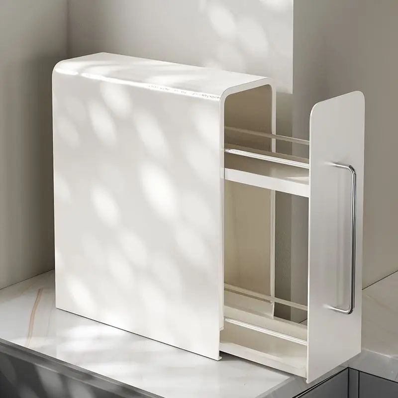 

Pull-out multi-functional seasoning rack, multi-layer countertop storage rack