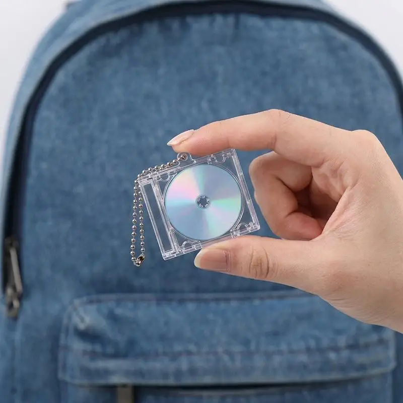 New NFC Functional CD Disc For Music Lovers To Create Personalized Music Disc TS Key Chain Label Gifts