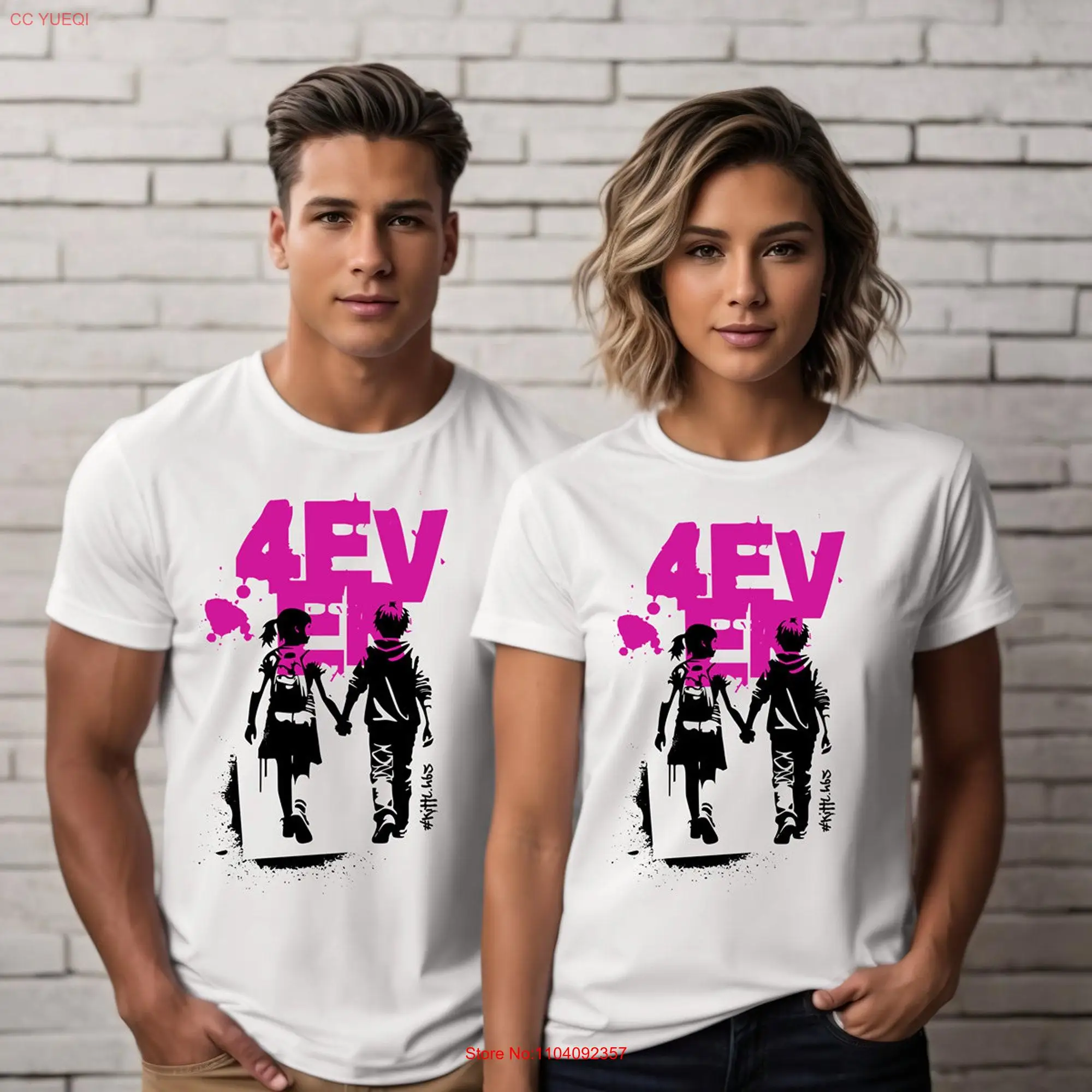 4Ever Couple T Shirt special gift sweaT engagement gifts for boyfriend girlfriend couples long or short sleeves