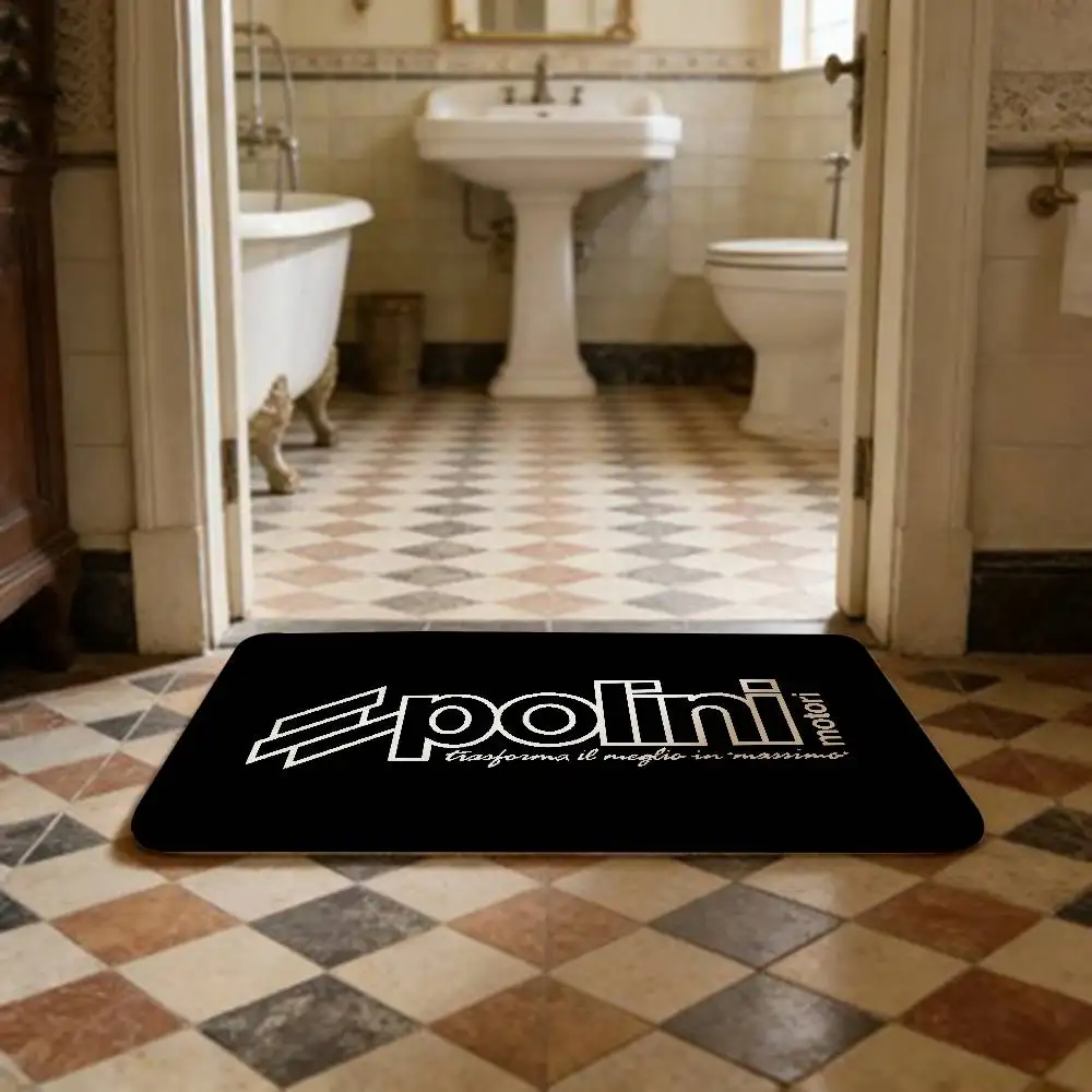 P-Polini-Italy S-Scooter Kitchen Mat Kids Room Bedroom Decoration Balcony Anti-Slip Doormat Living Room Alfombra