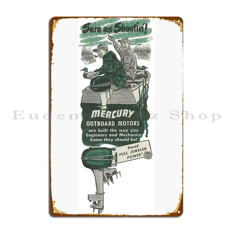 

1948 Mercury Jeweled Power подвесной металлический плакат, Женский Настенный декор для клуба, создание клубного бара, жестяной плакат