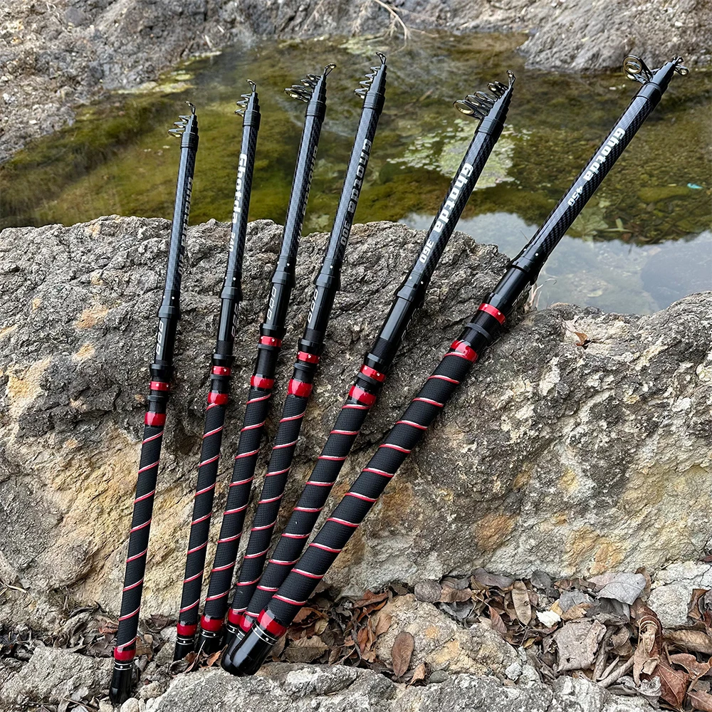 Caña Telescópica de Carbono para Surfcasting – Larga Distancia - imagen 3