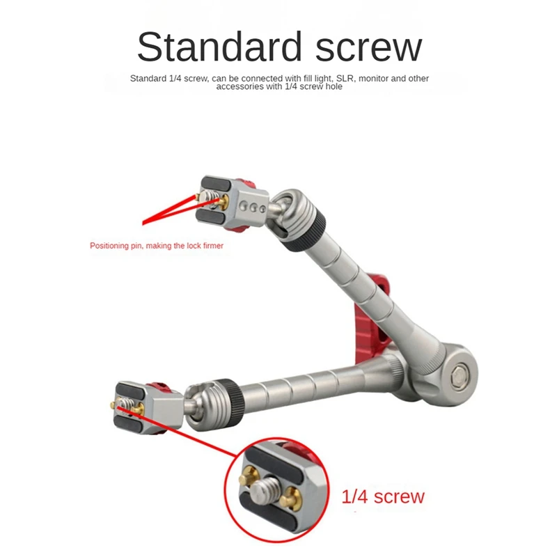 Aluminium Alloy Portable Arm Mobile Phone Motion Camera Universal Metal First Angle Camera Accessories