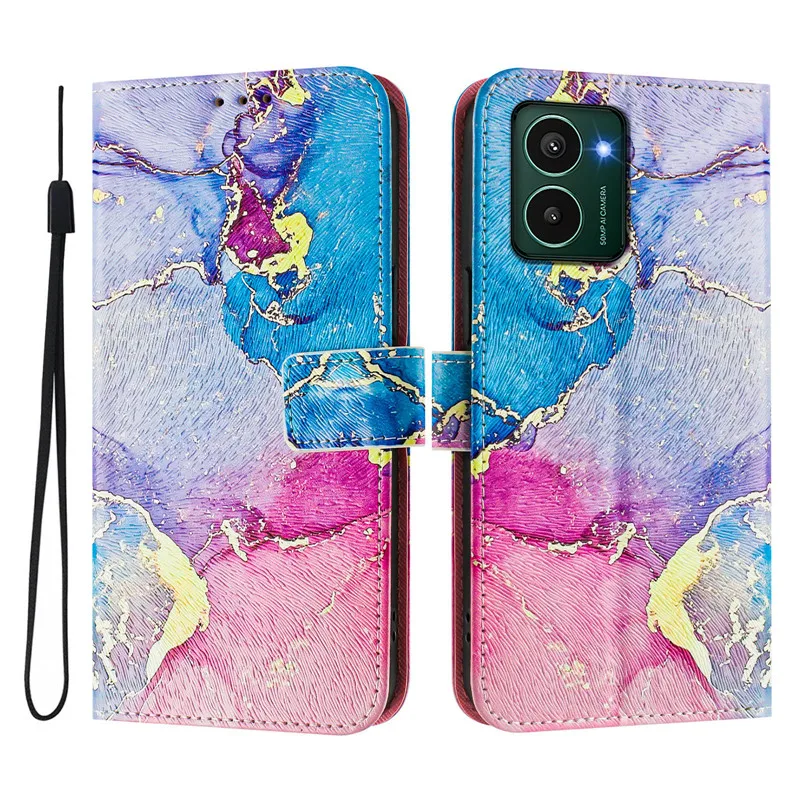 XR 20 Leather Phone Case For Nokia HMD Pulse Pro Skyline Plus XR20 X30 X20 X10 Flip Cover Wallet Magnetic Painted Cases Flower
