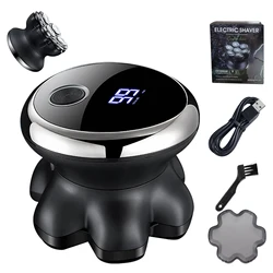 Head Shavers for Bald Men Razor 7D USB Rechargeable Cordless Hair Trimmer  Wet/Dry LED Display Rotary Shaver Hair Clipper