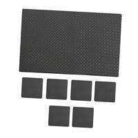 Treadmill Pad Silicone Pad Non Slip Treadmill Cushion Exercise Equipment Mat for Stationary Exercise Bikes Elliptical Machine