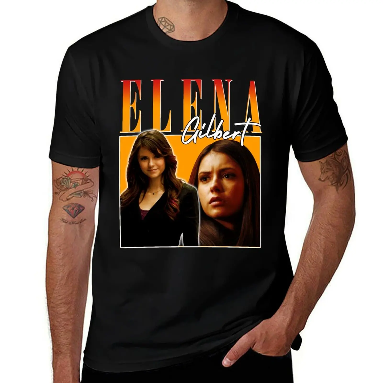 Футболка Elena Gilbert для занятий в спортзале с коротким рукавом