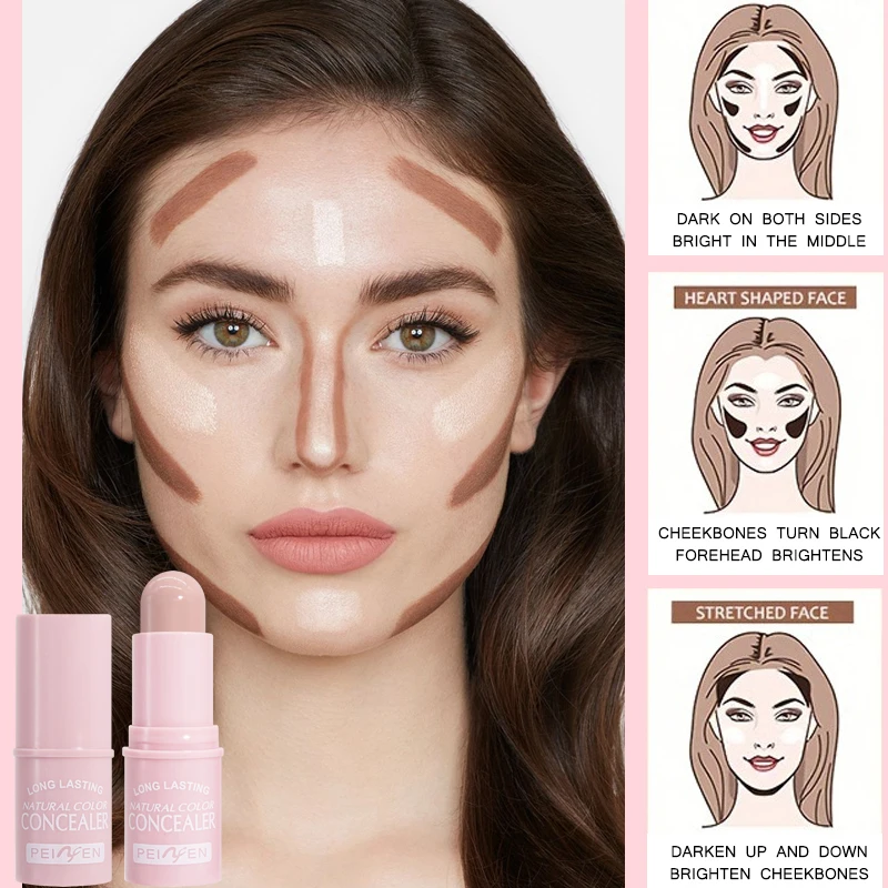 Duurzame concealer die make-up kunt houden, waterdicht en zweetbestendig, creëert een natuurlijke look en een ideaal cadeau voor meisjes