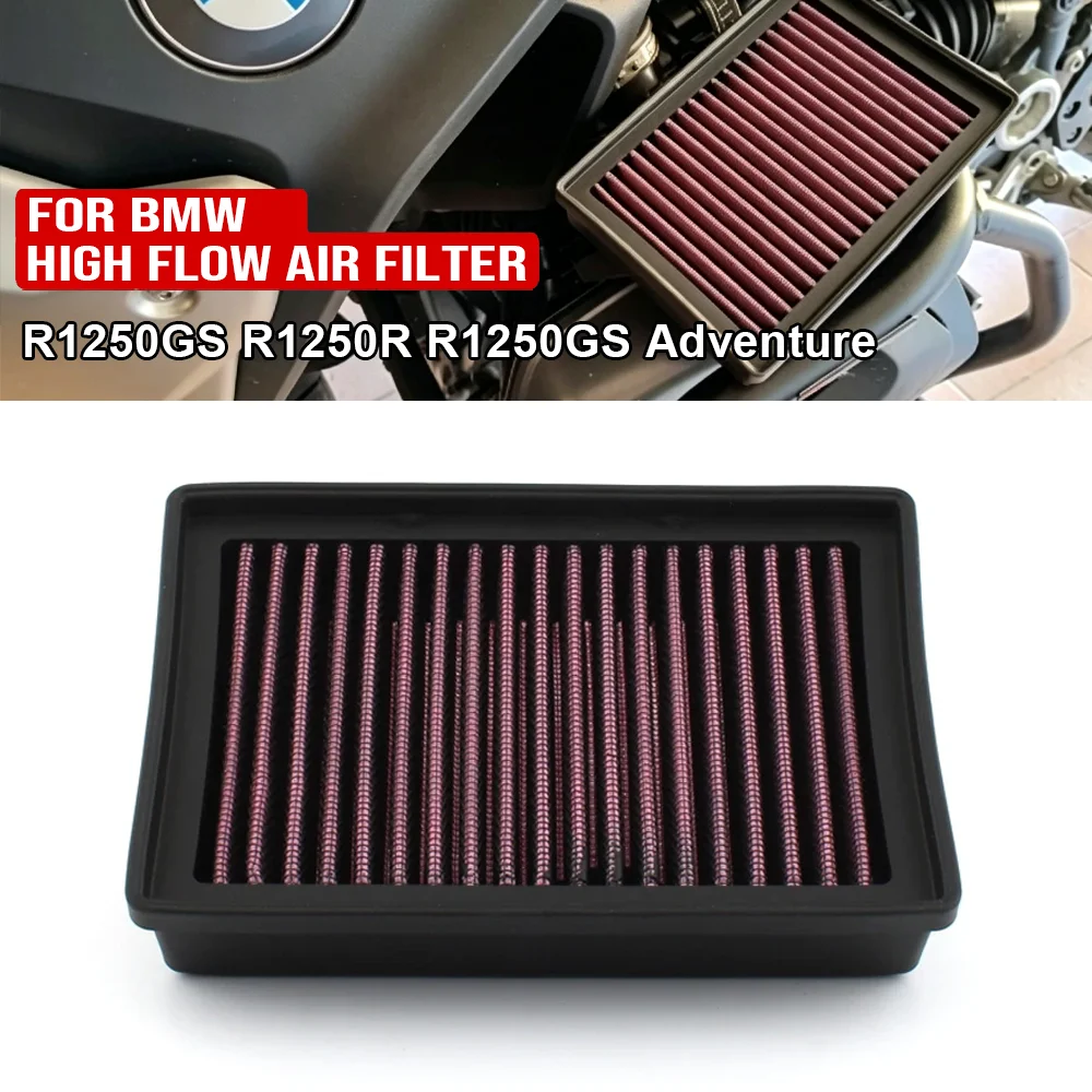 BM-1113  Air Filter Cleaner For BMW R1200GS R1200R R1200RS R1200RT R1250R R1250RS R1250RT R1250GS Adventure 1254 2019-2025