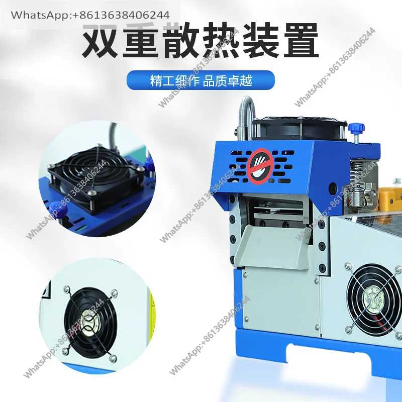 Brand new, fully automatic computer tape cutting machine, hot and cold cutting machine, original and genuine.