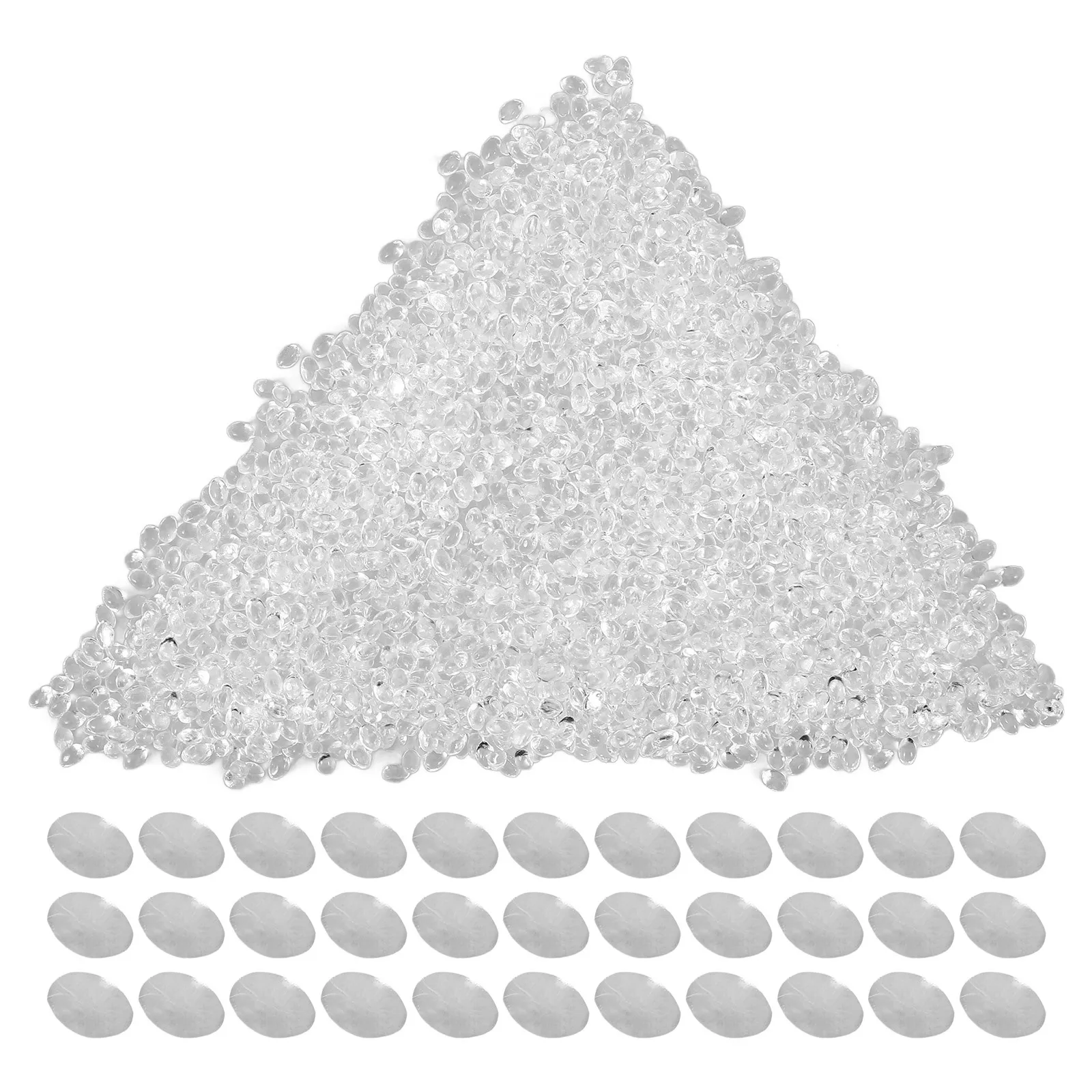 1 Beutel transparente formbare Polymorphen-Kunststoffpellets, thermoplastische Perlen für DIY-Handwerk, Cosplay-Zubehör, Schmuckreparatur