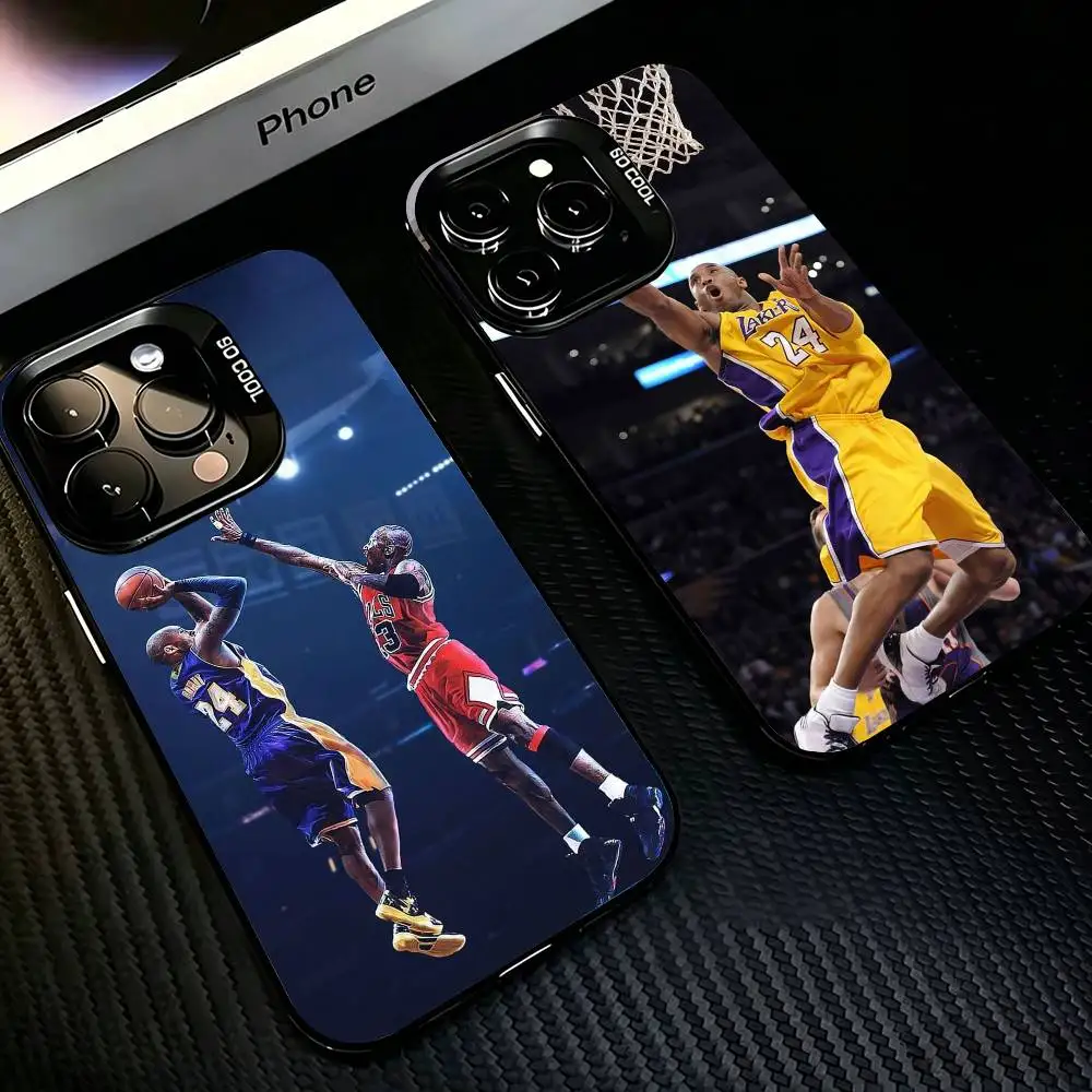 

Black Mamba K-Kobe Silver Cover For Phone Case For iPhone 17,16,15,14,13,12,11 Plus,Pro Max,XS